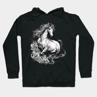 White Horse Hoodie